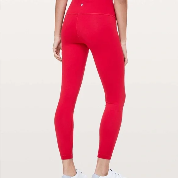 Lululemon Red 20 Year anniversary Leggings MINT CONDITION size 6 - Picture 2 of 5